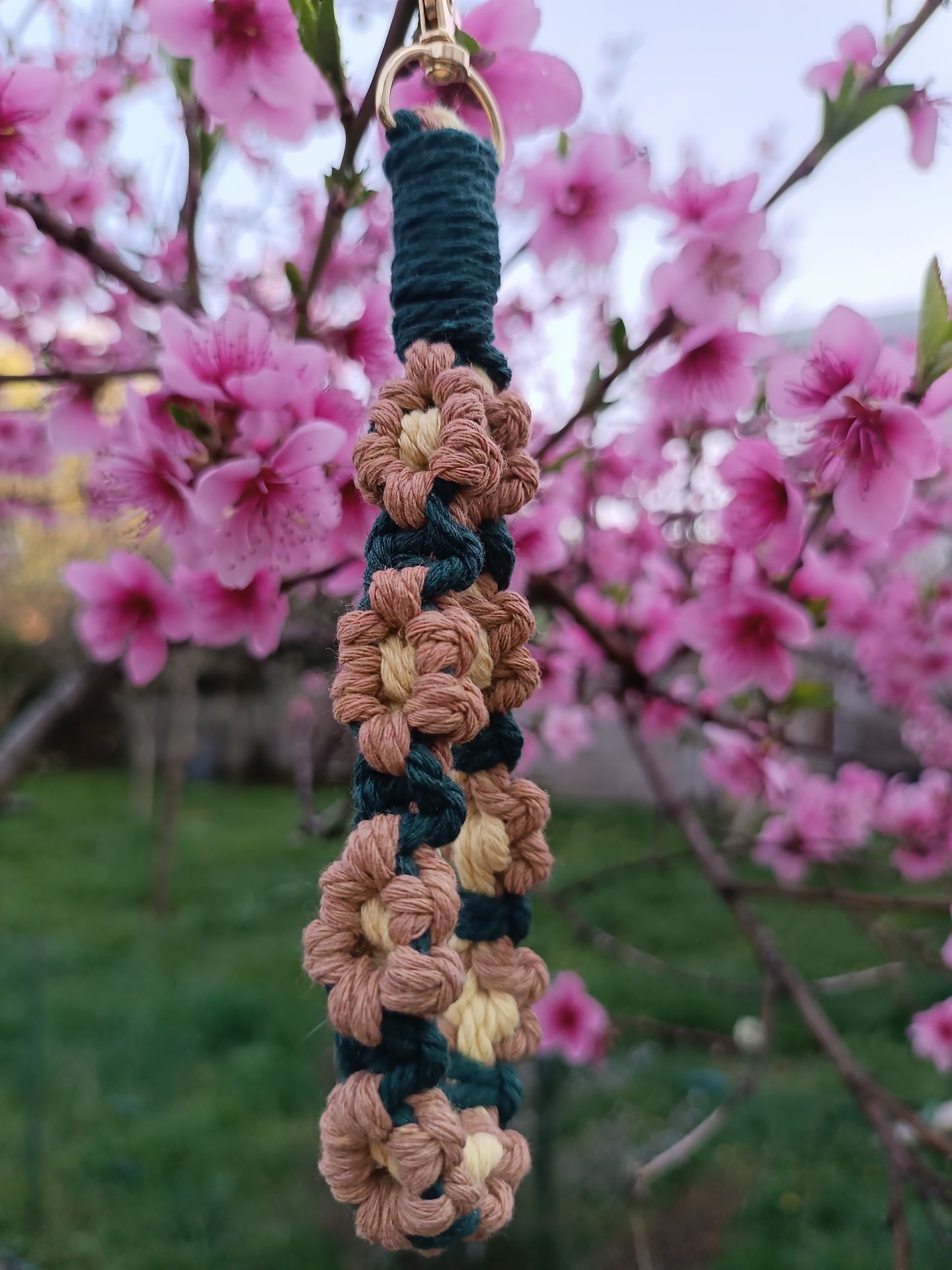 🌸 Porte-clés Marguerite 🌸